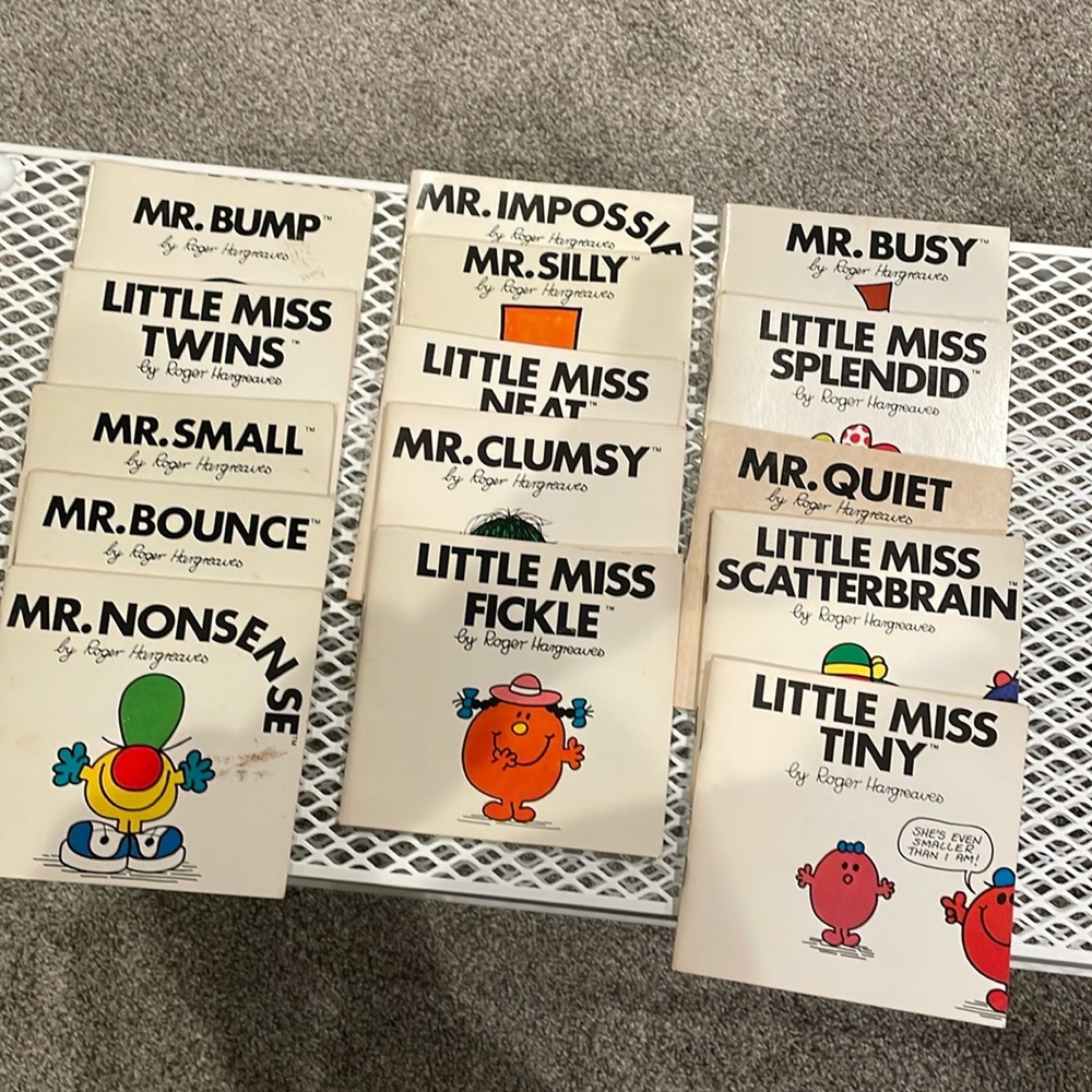 15 Hargreaves books